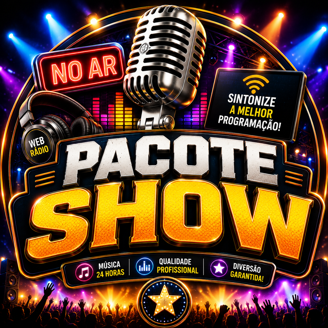 Vinhetas Faladas – Pacote Show